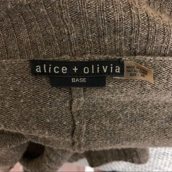 Alice + Olivia Women's Cashmere Blend Cardigan - Picture 6 of 6